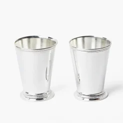 Silver Mint Julep Cups (Pair)