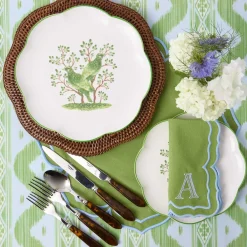 Singing Bird Dinner & Starter Plates (Set of 8)