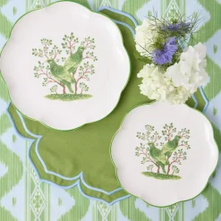 Singing Bird Dinner & Starter Plates (Set of 8)