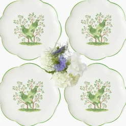 Singing Bird Dinner Plates (Set of 4)