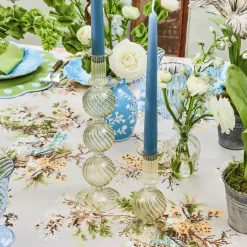 Small Camille Olive Candle Holder (Pair)