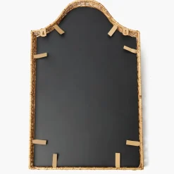 Small Celine Bow Rattan Mirror