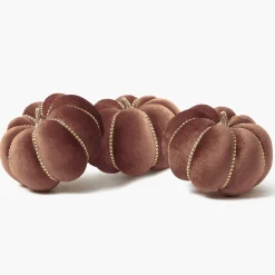 Small Chocolate Velvet Pumpkin (Trio)