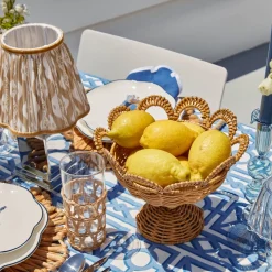 Small Elena Rattan Bowl