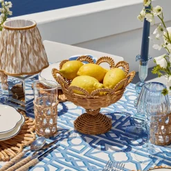 Small Elena Rattan Bowl