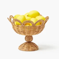 Small Elena Rattan Bowl
