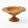 Small Luciana Rattan Scalloped Bowl