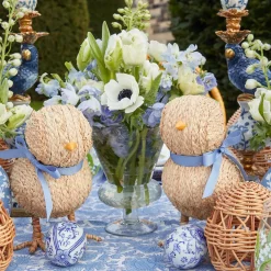 Small Raffia Chick (Pair)