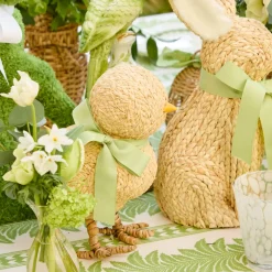 Small Raffia Chick (Pair)