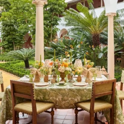 Small Rattan Palm Tree (Pair)