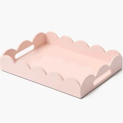 Small Soft Pink Lacquer Tray
