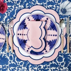 Sofia Pink Appliqué Placemats & Napkins (Set of 4)
