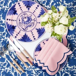 Sofia Pink Appliqué Placemats (Set of 4)