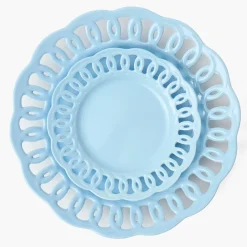 Soft Blue Lace Starter Plate