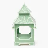 Soft Green Chinoiserie Pagoda Lantern