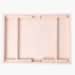 Soft Pink Lacquer Breakfast Tray