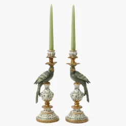 Spring Green Candles (Set of 8)