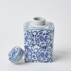Square Traditional Ginger Jar
