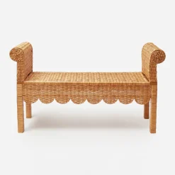 Thea Rattan Bench