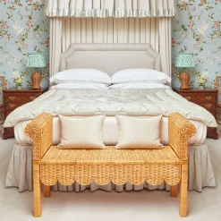 Thea Rattan Bench