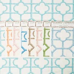 Turquoise Shaded Bamboo Fabric