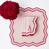 Valérie Pink Napkins (Set of 4)