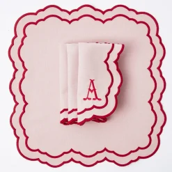 Valérie Pink Napkins (Set of 4)