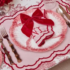 Valérie Pink Placemats & Napkins (Set of 4)