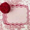 Valérie Pink Placemats (Set of 4)