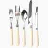 White Ivory Cutlery (5 Piece)