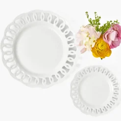 White Lace Starter Plate
