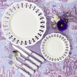 White Lace Starter Plate