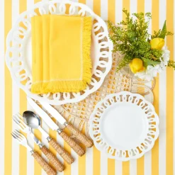 White Lace Starter Plate