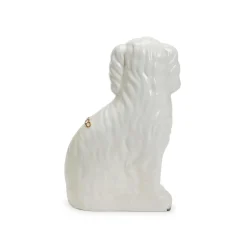 White Staffordshire Dogs (Pair)