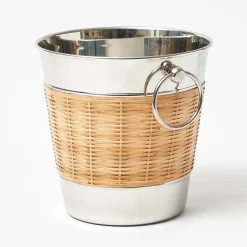 Wicker Champagne Bucket