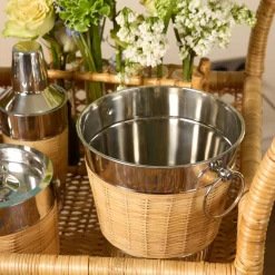 Wicker Champagne Bucket