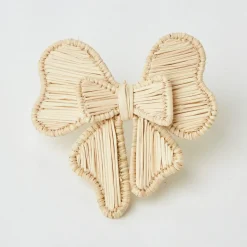 Wicker Napkin Bows (Set of 4)