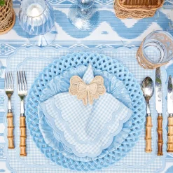 Wicker Napkin Bows (Set of 4)