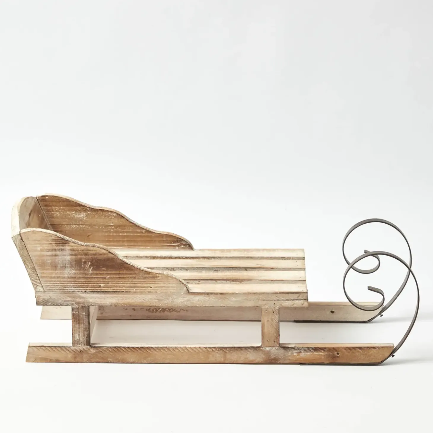 Wooden Sleigh (Set of 2)